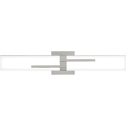 Allison LED Bathroom Vanity Light, Nickel
