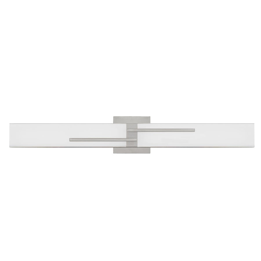 Allison LED Bathroom Vanity Light, Nickel