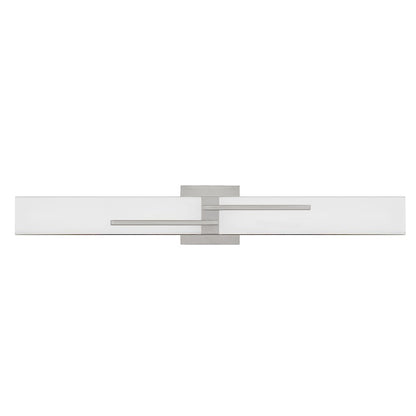 Allison LED Bathroom Vanity Light, Nickel