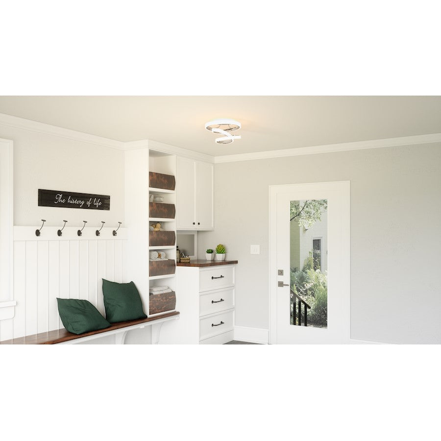 Quoizel Aviva LED Semi-Flush Mount
