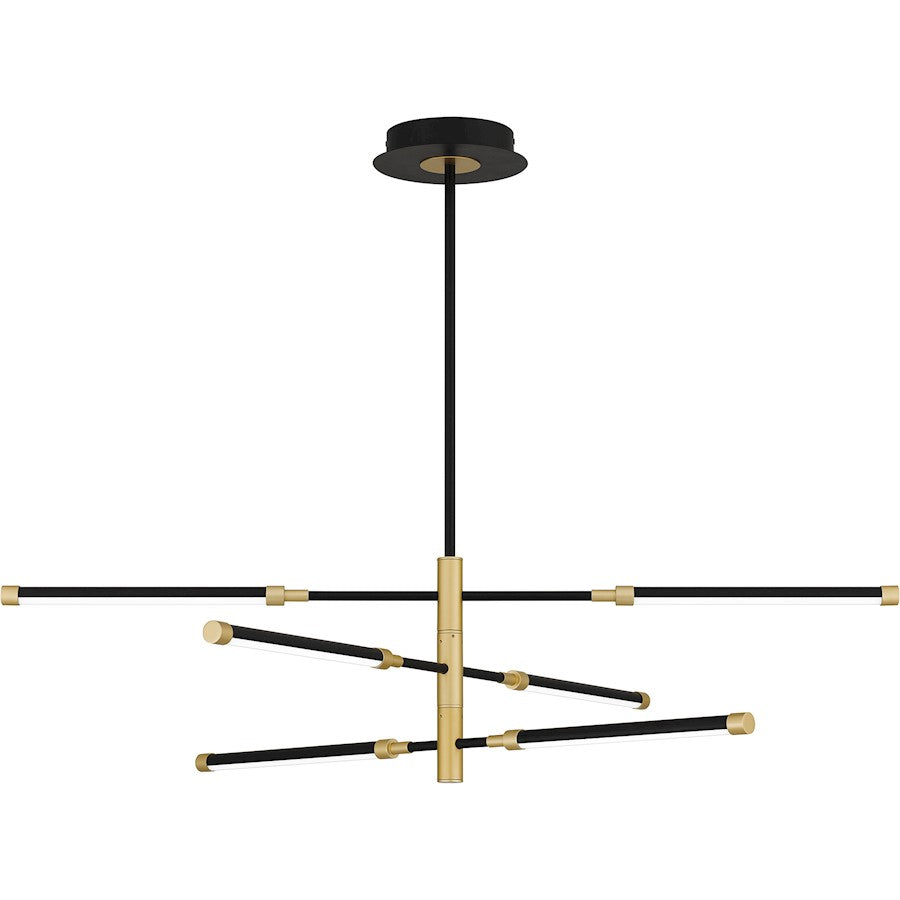 Quoizel Azalea LED Island Light, Matte Black