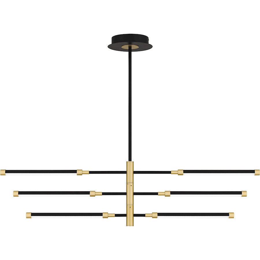 Quoizel Azalea LED Island Light, Matte Black