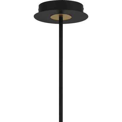 Quoizel Azalea LED Island Light, Matte Black