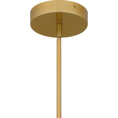 Integrated LED Pendant, Matte Black