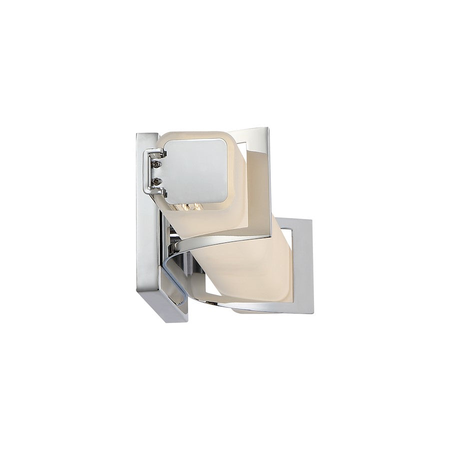 Quoizel Platinum Blade 1 Light Vanity Light, Polished Chrome