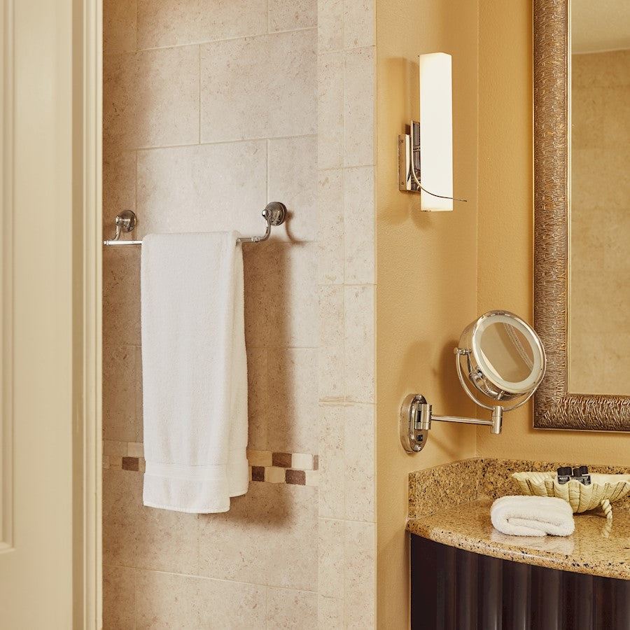Bathroom Vanity Light, Polished Chrome