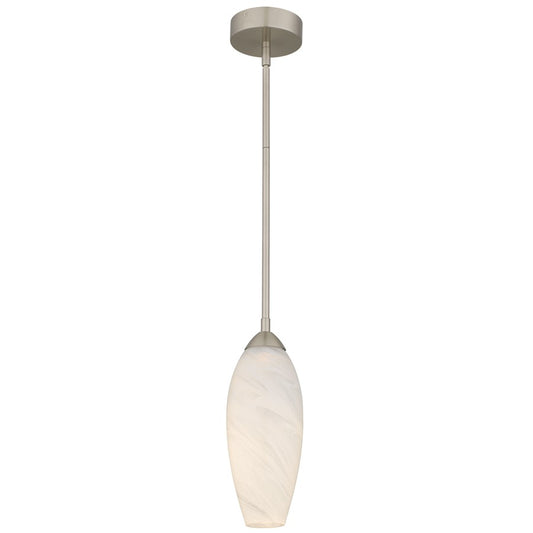 Quoizel Burnett Integrated LED Brushed Nickel, Brushed Nickel - PCBUR1505BN