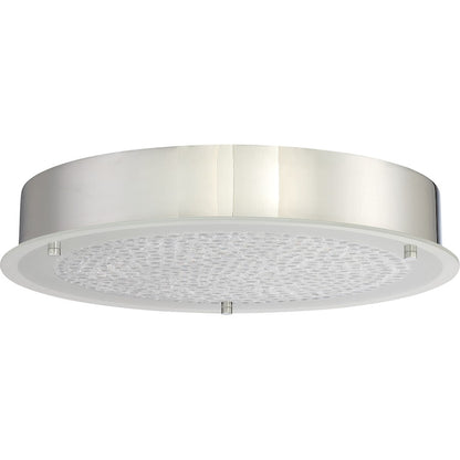 Quoizel Platinum Collection Blaze Flush Mount, 224 Light, Polished Chrome