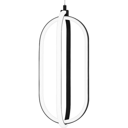 LED Mini Pendant, Matte Black
