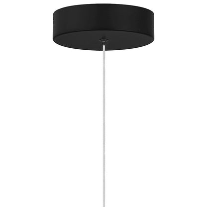 LED Mini Pendant, Matte Black