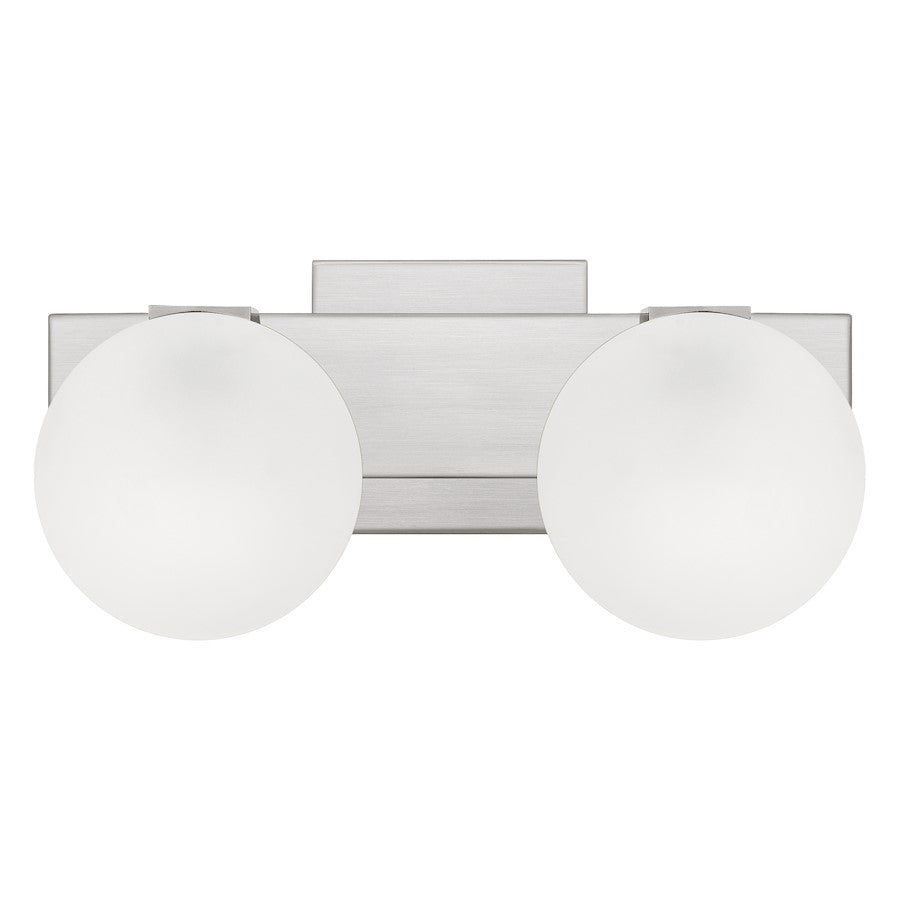 Bathroom Vanity Light, Brushed Nickel