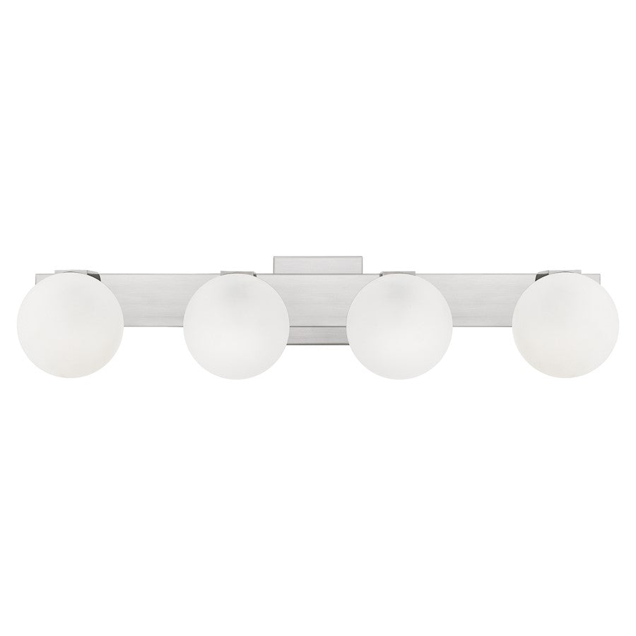 Bathroom Vanity Light, Brushed Nickel