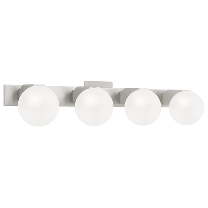 Bathroom Vanity Light, Brushed Nickel