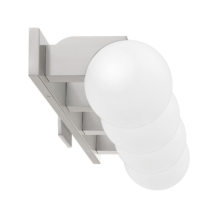 Bathroom Vanity Light, Brushed Nickel