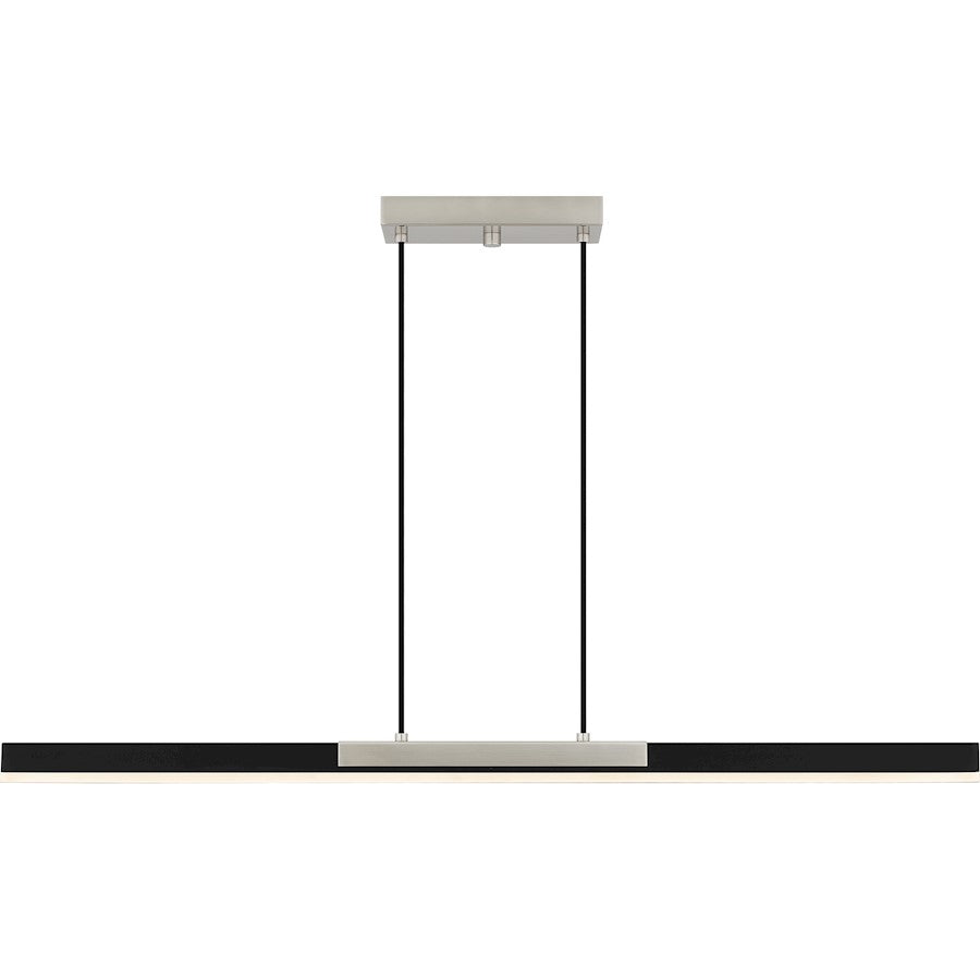 Quoizel Colter Integrated LED Island Light, Brushed Nickel