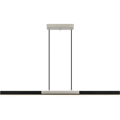 Quoizel Colter Integrated LED Island Light, Brushed Nickel