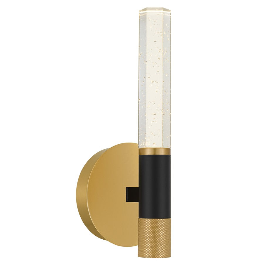 Quoizel Davies Integrated LED Brushed Gold Wall, Brushed Gold - PCDAV8705BRG