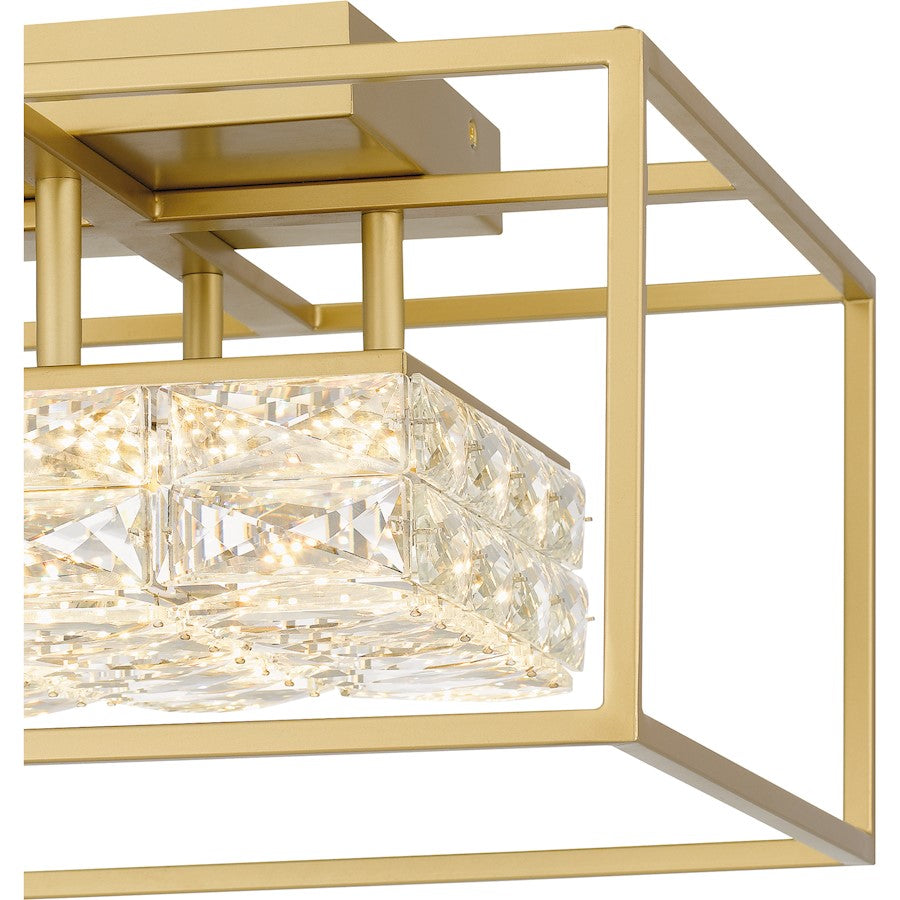 Quoizel Dazzle LED Semi-Flush Mount