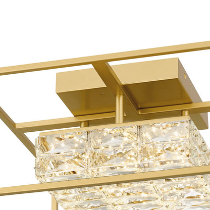 Quoizel Dazzle LED Semi-Flush Mount
