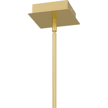 LED Pendant, Soft Gold