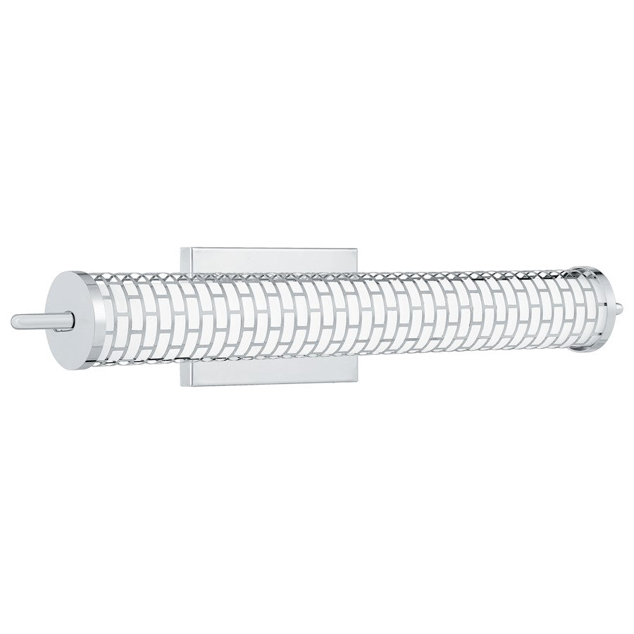 LED Bathroom Vanity Light Light, Polished Chrome