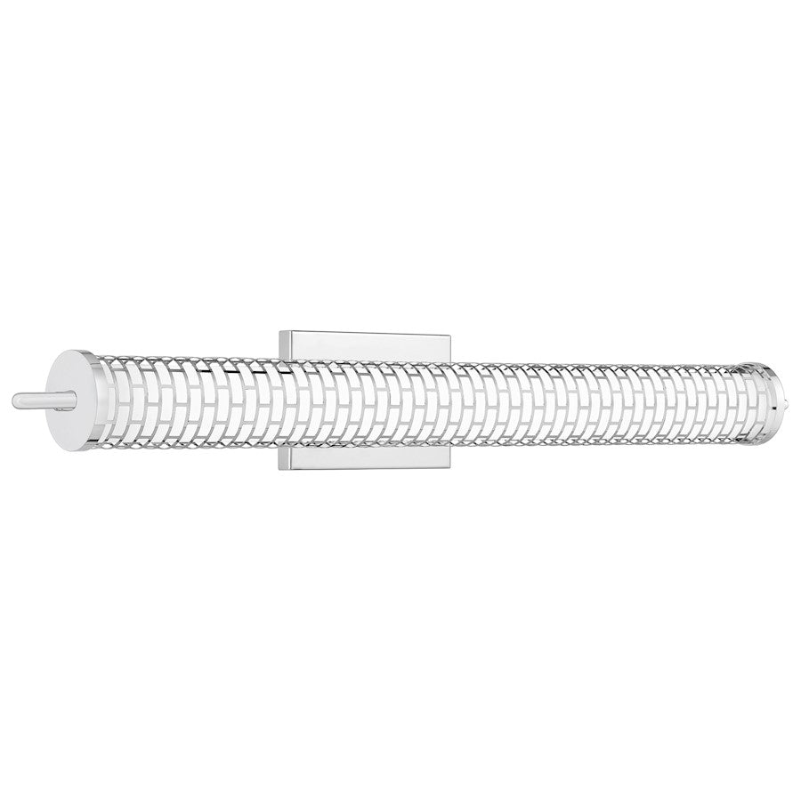 LED Bathroom Vanity Light Light, Polished Chrome