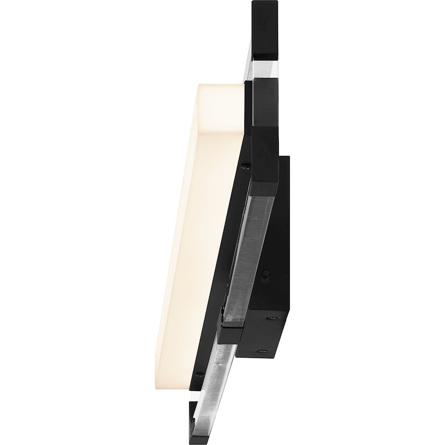 32" Integrated LED Bathroom Vanity Light, Black