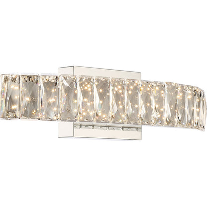 Bathroom Vanity Light, Polished Chrome