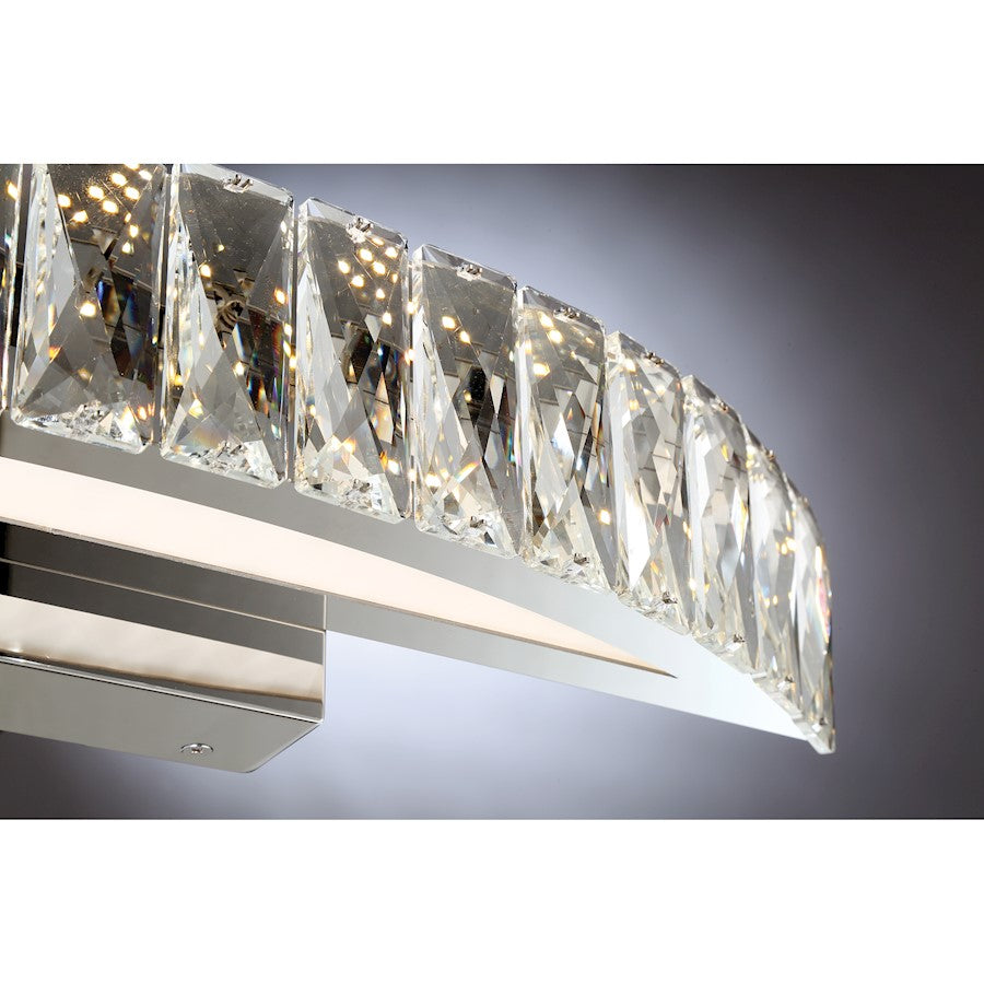 Bathroom Vanity Light, Polished Chrome