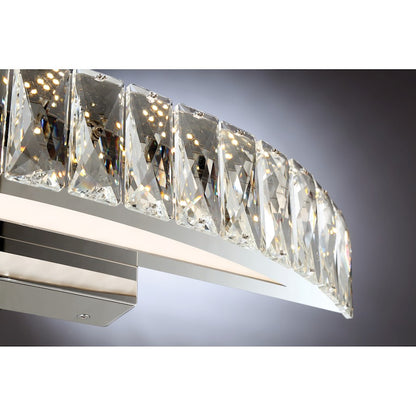 Bathroom Vanity Light, Polished Chrome