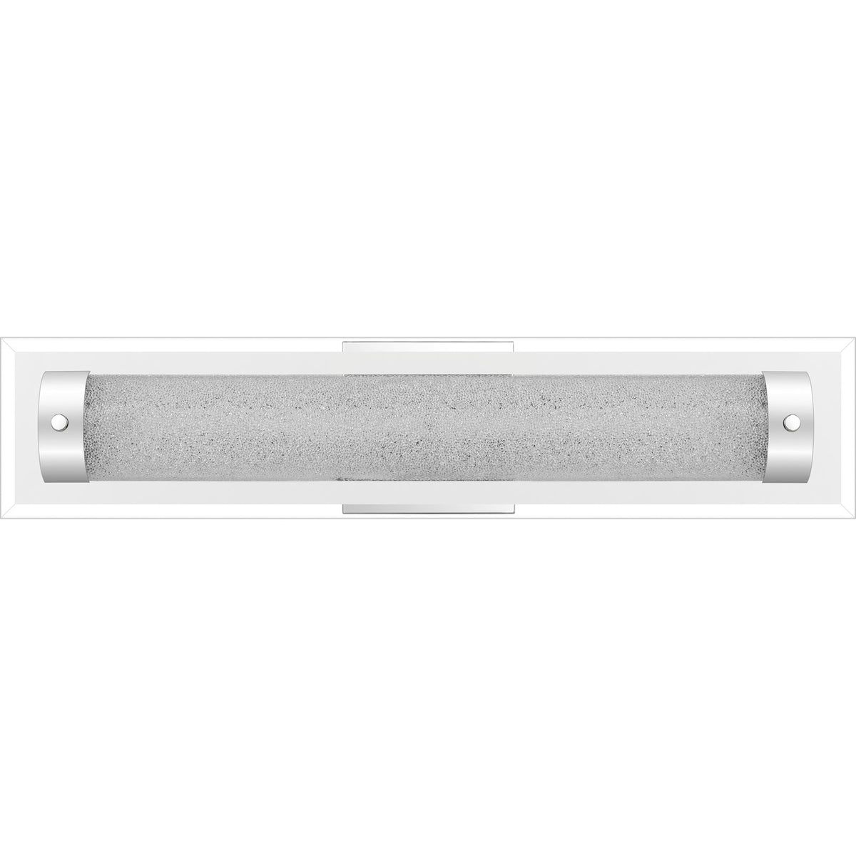 Quoizel Glitz 22in LED Bath Light | Polished Chrome and Clear Crystal Glass | Bathroom Vanity | 21.75 x 3.25 x 4.75 in | Model PCGZ8522C