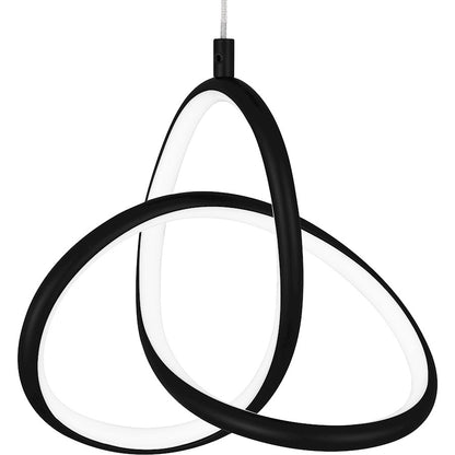 LED Mini Pendant, Matte Black