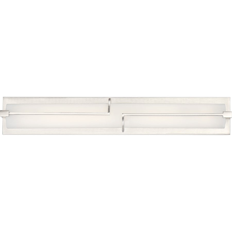 Quoizel 24" Platinum Lateral Bath Light, Brushed Nickel