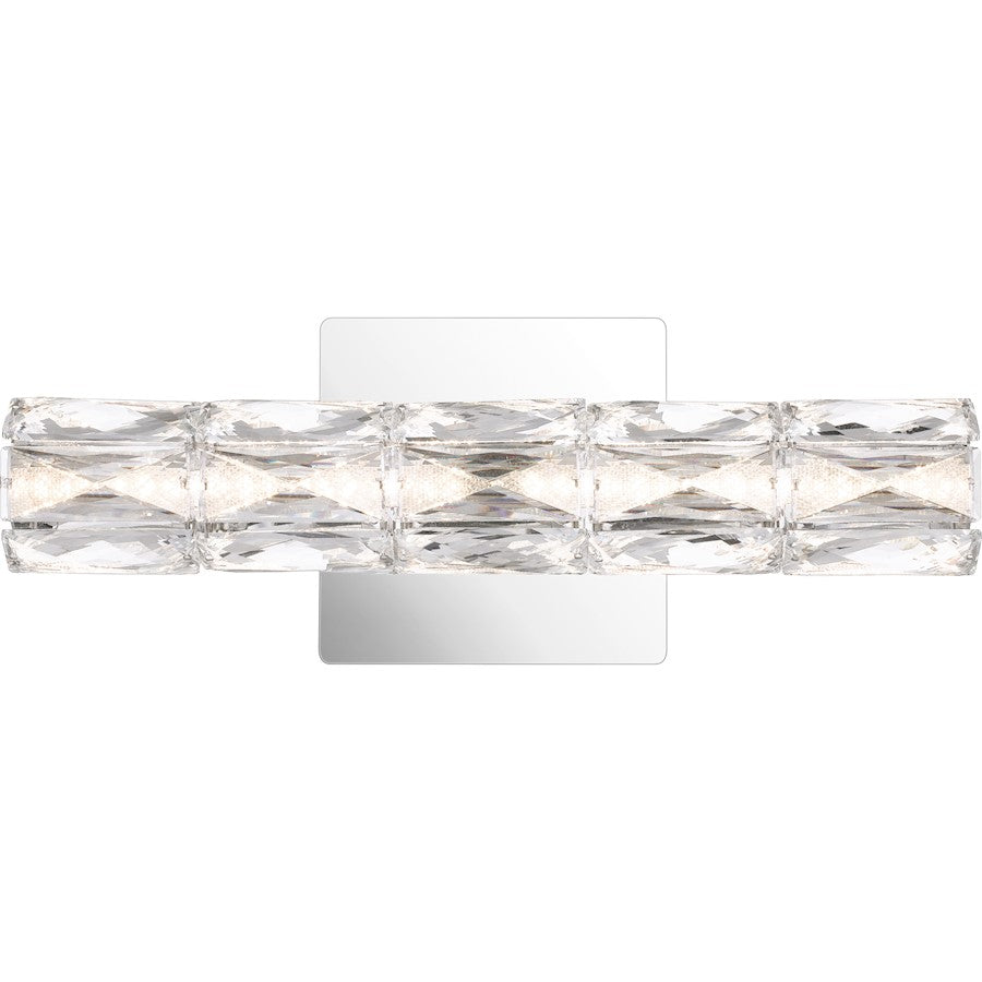 Bathroom Vanity Light, Polished Chrome