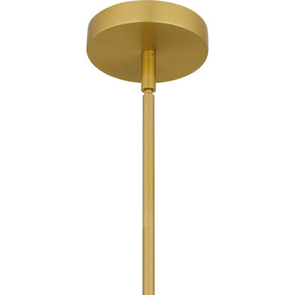 Integrated LED Mini Pendant, Gold