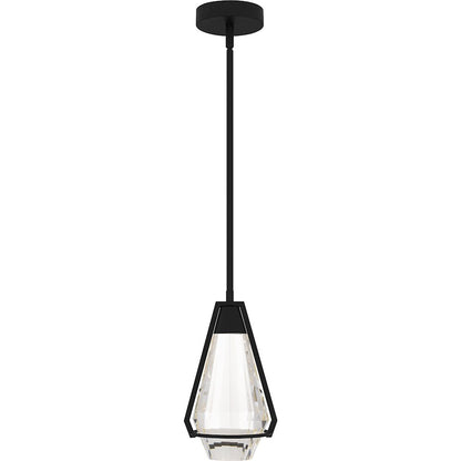 Integrated LED Mini Pendant, Black