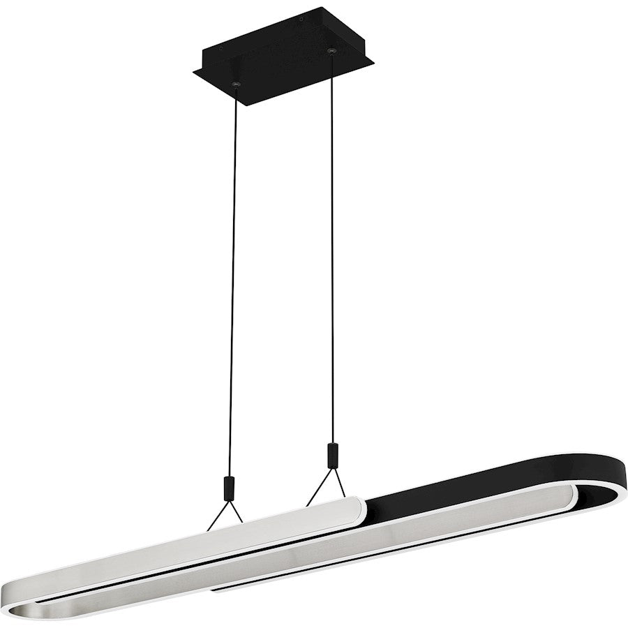 Quoizel Mira Integrated LED Island Light, Matte Black