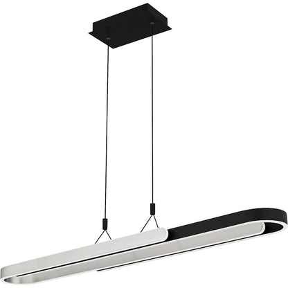 Quoizel Mira Integrated LED Island Light, Matte Black