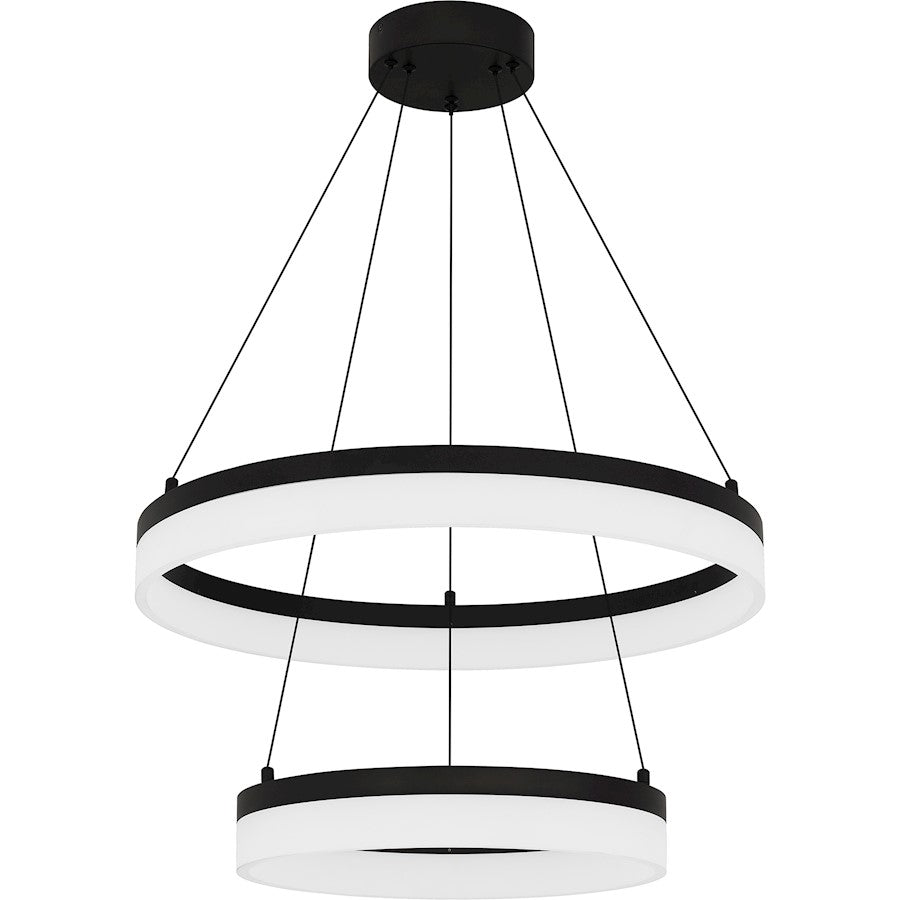 24" Integrated LED Pendant, Bronze