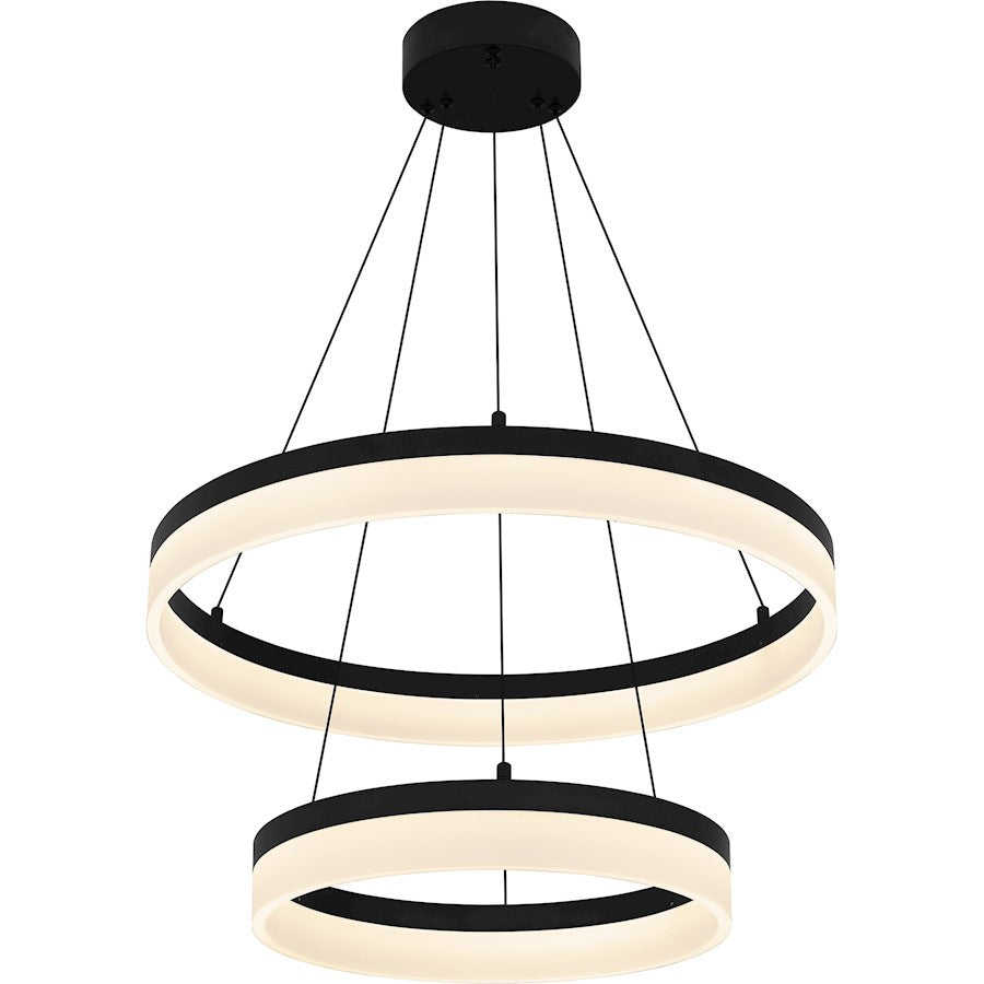 24" Integrated LED Pendant, Bronze