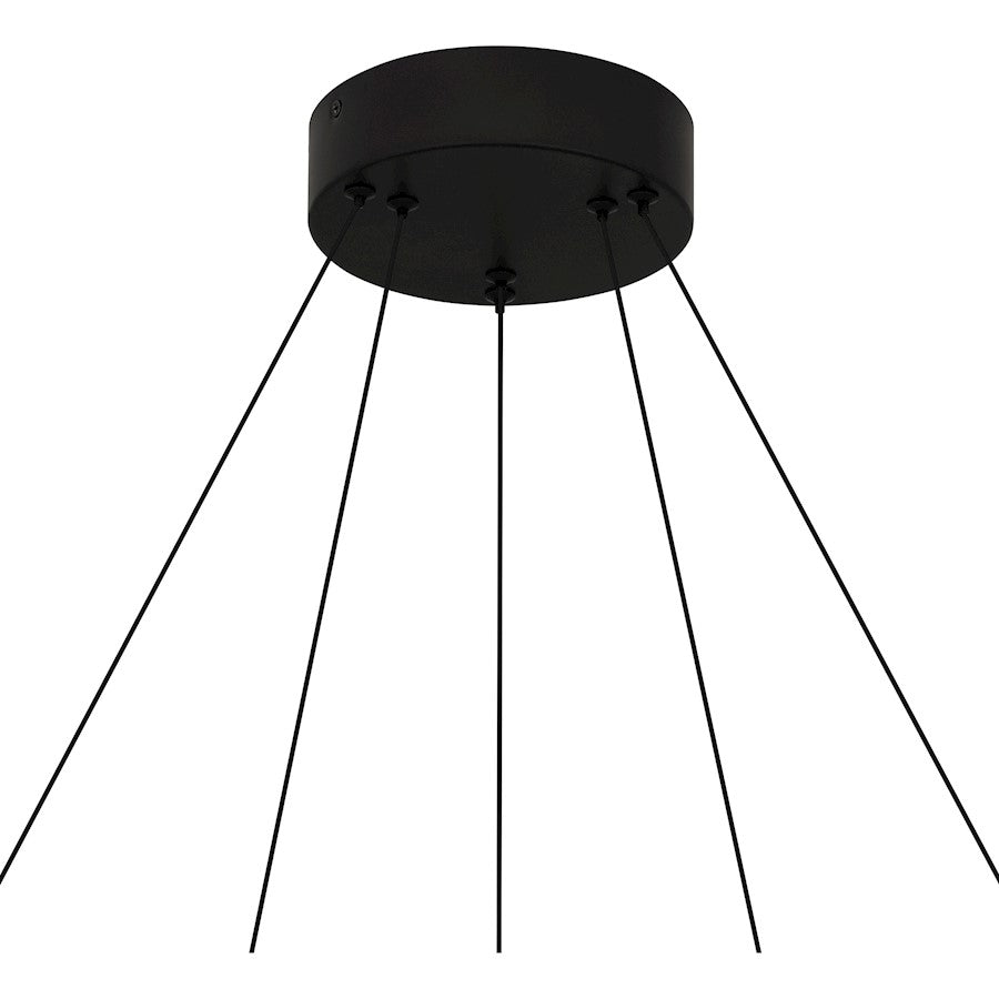 24" Integrated LED Pendant, Bronze