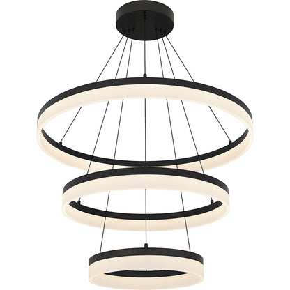 32" Integrated LED Pendant, Bronze