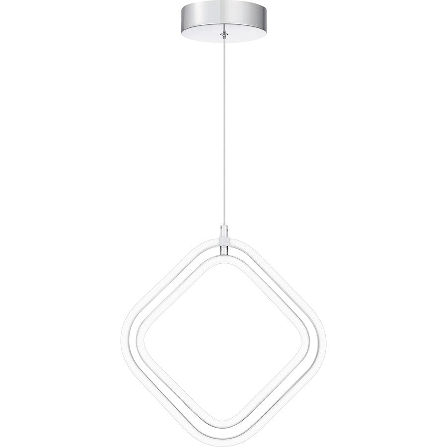 LED Mini Pendant, Polished Chrome