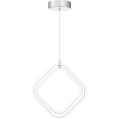 LED Mini Pendant, Polished Chrome