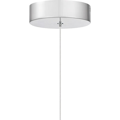 LED Mini Pendant, Polished Chrome