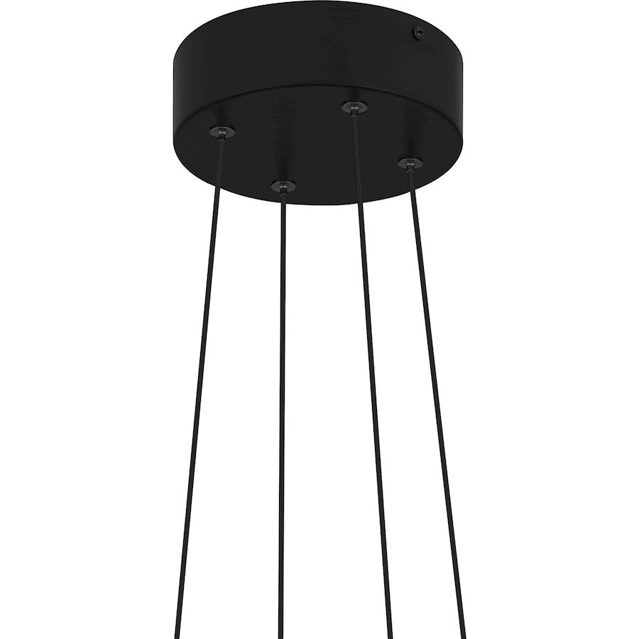 LED Pendant, Matte Black