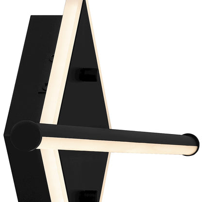 Bathroom Vanity Light, Matte Black