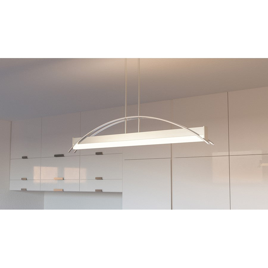 Quoizel Platinum Sabre Island Chandelier, Brushed Nickel