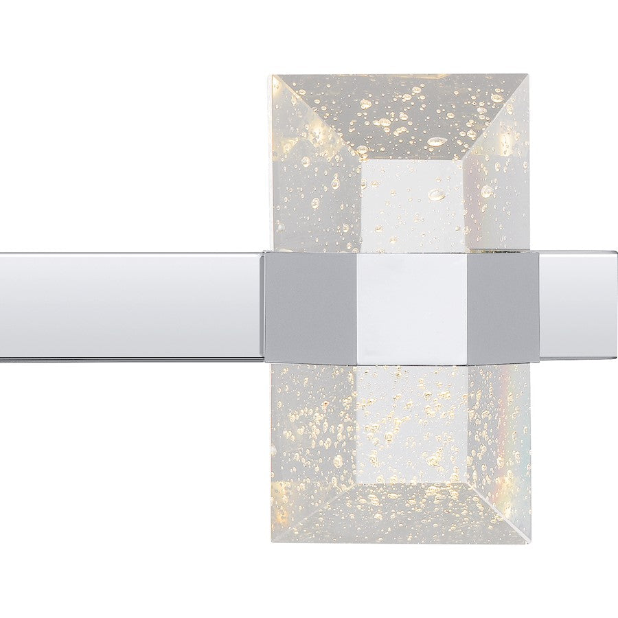 24" LED Bathroom Vanity Light Chrome