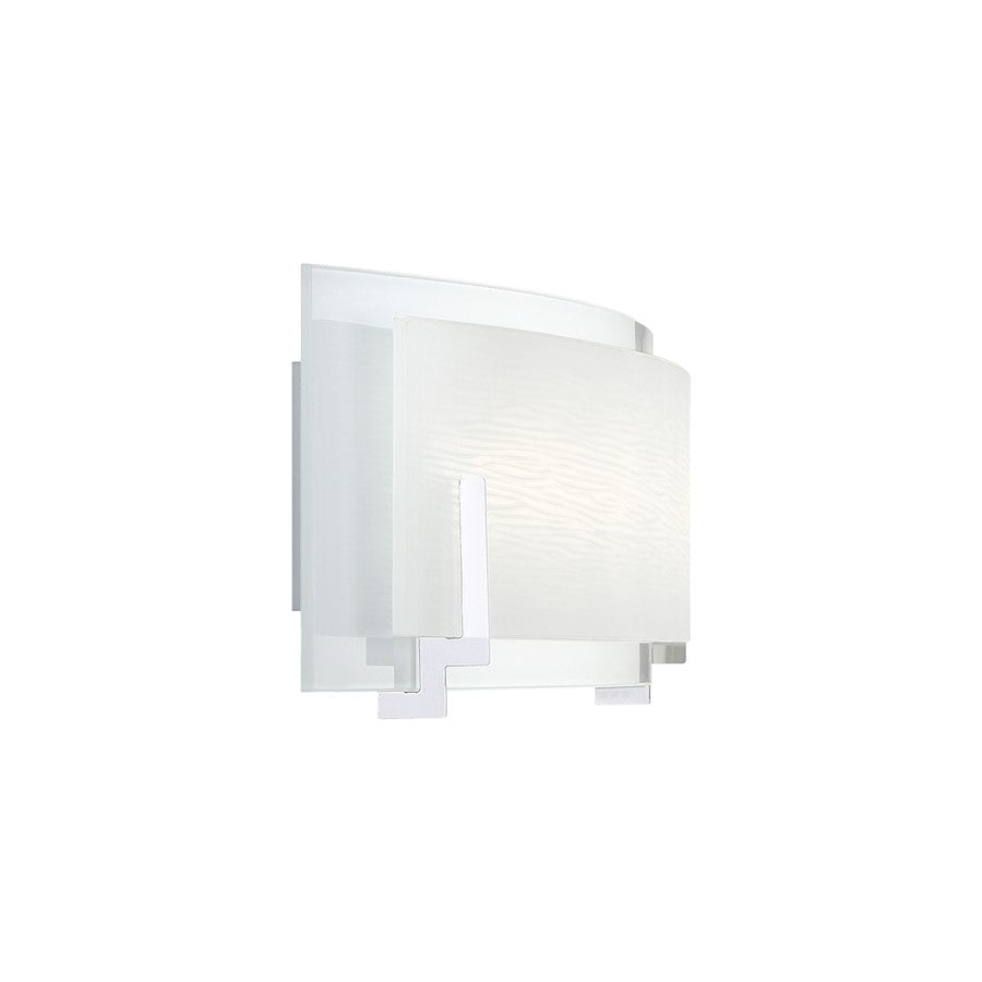 Bathroom Vanity Light, Polished Chrome